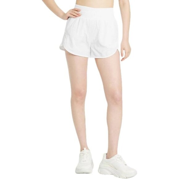 All In Motion Women's Translucent Tulip Shorts Light Beige Size XXL - Picture 1 of 12